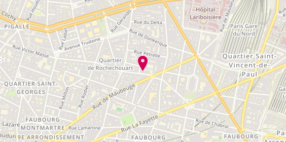 Plan de SOUTRENON Emmanuel, 14 Rue Condorcet, 75009 Paris