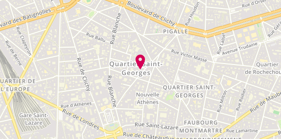 Plan de David Da Rin, 39 Rue Jean-Baptiste Pigalle, 75009 Paris