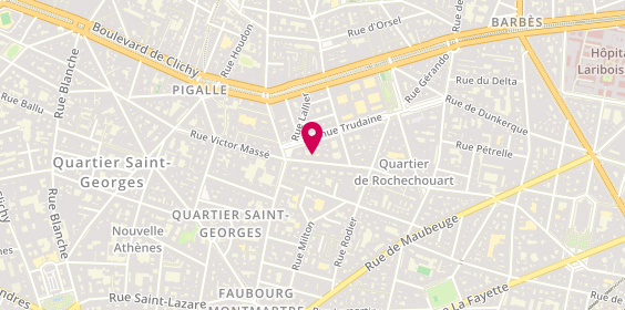 Plan de SAMAMA Marion, 66 Rue Condorcet, 75009 Paris