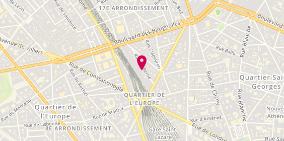 Plan de ZEUGIN Cécile, 15 Rue de Berne, 75008 Paris
