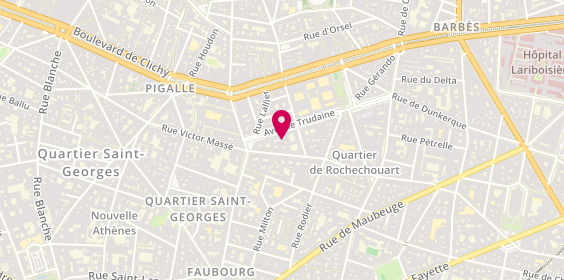 Plan de Mathilde Bouychou, 41 avenue Trudaine, 75009 Paris
