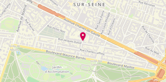 Plan de D'ESCATHA Patrick, 9 Rue Ancelle, 92200 Neuilly-sur-Seine
