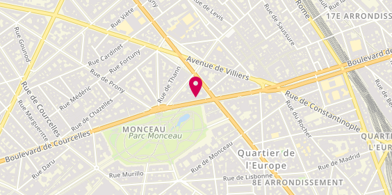Plan de GOZLAN Guy, 32 Boulevard de Courcelles, 75017 Paris