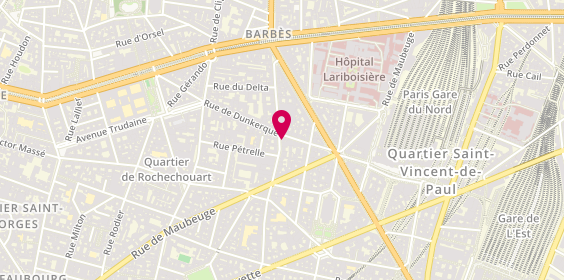 Plan de LEVY Marc-Léopold, 140 Rue du Faubourg Poissonnière, 75010 Paris