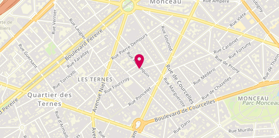 Plan de Hubert d'Assignies, 27 Rue Fourcroy, 75017 Paris