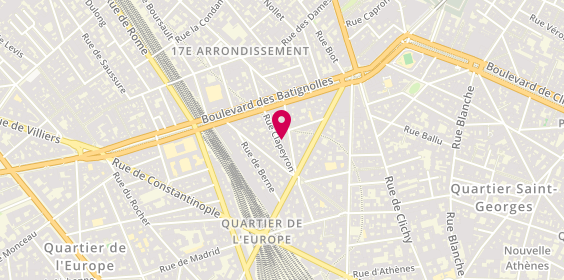 Plan de DECROOCQ Candice, 8 Rue Clapeyron, 75008 Paris