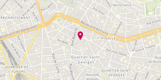 Plan de RIBARDIERE Dominique, 9 Rue Mansart, 75009 Paris