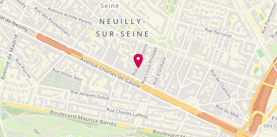 Plan de DELLINGER Florence, 10 Rue Saint-Pierre, 92200 Neuilly-sur-Seine