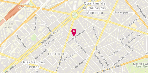 Plan de BURSZTYN Joëlle, 51 Rue Pierre Demours, 75017 Paris