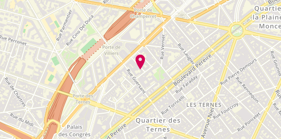 Plan de PETIT Anne-Gabrielle, 12 Rue Emile Allez, 75017 Paris