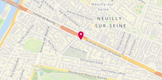 Plan de BRUN Marie, 153 Avenue Charles de Gaulle, 92200 Neuilly-sur-Seine