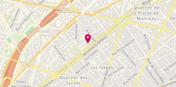 Plan de Berthault Fischler Nathalie, 4 Rue Milne-Edwards, 75017 Paris
