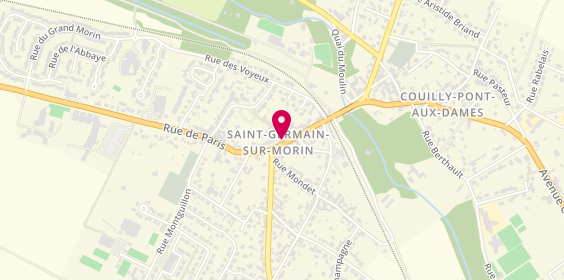Plan de Aline Prual, 2 place de la Mairie, 77860 Saint-Germain-sur-Morin