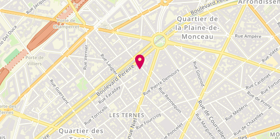 Plan de DERNELLE Didier, 55 Rue Rennequin, 75017 Paris