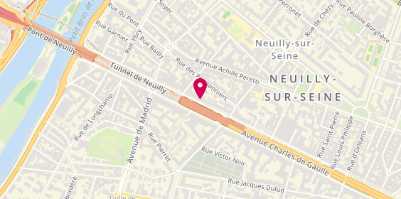 Plan de Nikolaeva Svetoslava, 148 avenue Charles de Gaulle, 92200 Neuilly-sur-Seine