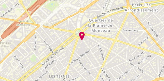 Plan de GODET Sylvie, 165 Rue de Courcelles, 75017 Paris
