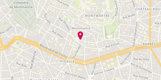 Plan de ROCKWELL Marcel, 28 Rue Y le Tac, 75018 Paris