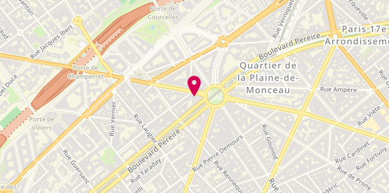 Plan de DUHAMEL Claudie, 111 avenue de Villiers, 75017 Paris