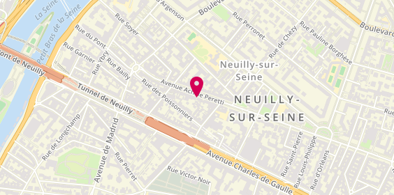 Plan de THANNBERGER Fabienne, 171 avenue Achille Peretti, 92200 Neuilly-sur-Seine