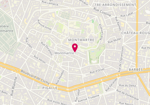 Plan de Magali Taieb, 12 Rue Drevet, 75018 Paris