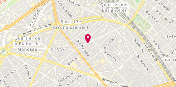 Plan de DELARUE Camille, Cabinet du Dr Camille Delarue
35 Rue Jouffroy d'Abbans, 75017 Paris