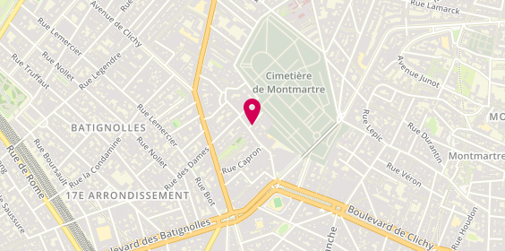 Plan de Psychologue, 10 Rue Cavallotti, 75018 Paris