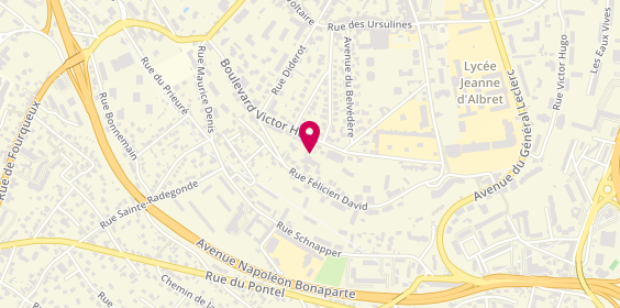 Plan de Daphné PAJOT - Psychologue, 14 Boulevard Victor Hugo, 78100 Saint-Germain-en-Laye