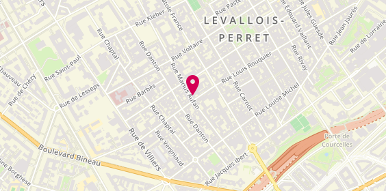 Plan de Céline DALLA LIBERA, 33 Rue Louis Rouquier, 92300 Levallois-Perret