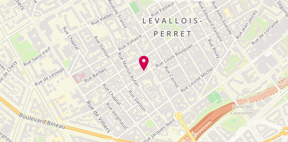 Plan de RAFIK Mohamed, 39 Rue Louis Rouquier, 92300 Levallois-Perret