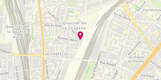 Plan de LAVENTURE Laura, Bât 1 1 12 Rue Cugnot, 75018 Paris