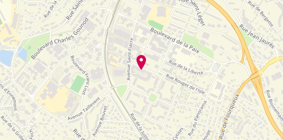 Plan de BIGEX Raphaëlle, 14 Rue des Gaudines, 78100 Saint-Germain-en-Laye