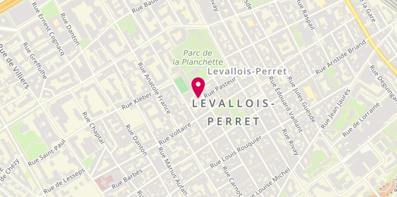 Plan de PIODI Virginie, 7 Rue Pasteur, 92300 Levallois-Perret