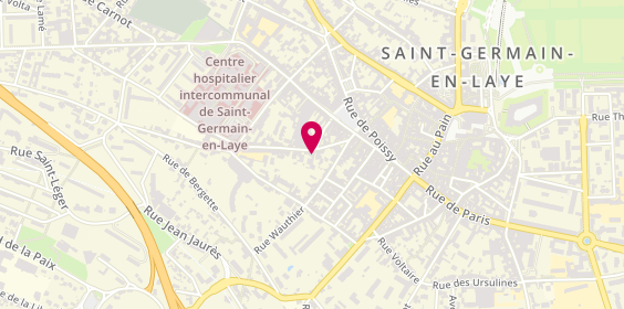 Plan de MARTIN Leslie, 11 Rue Grande Fontaine, 78100 Saint-Germain-en-Laye