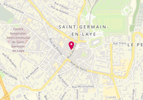 Plan de Noël-Thibault Sylvie, 1 Rue Collignon, 78100 Saint-Germain-en-Laye