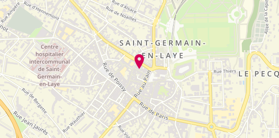 Plan de BLINE Béatrice, 8 Rue Ducastel, 78100 Saint-Germain-en-Laye