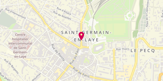 Plan de PROPHETTE Bénédicte, Cabinet du Dr Benedicte Prophette
10 Rue de Pontoise, 78100 Saint-Germain-en-Laye