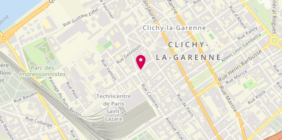 Plan de BOUKADOUM MOHAMED SAÏD, 44 Bis Rue de Neuilly, 92110 Clichy