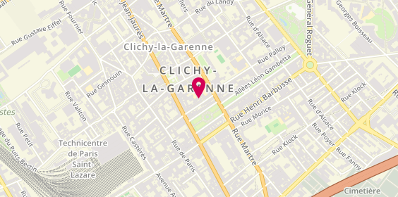 Plan de Psychologue, 17 Rue Victor Méric, 92110 Clichy