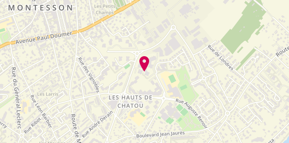 Plan de MULLER Sylvie-Claire, 40 avenue Guy de Maupassant, 78400 Chatou
