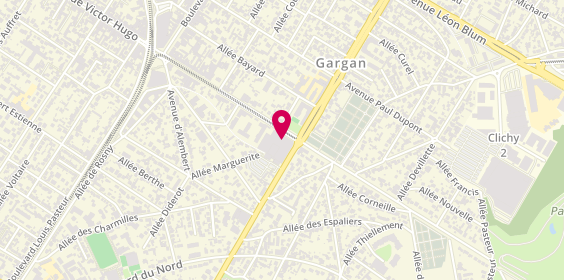 Plan de REISSER Séverine, 64 Boulevard de la République, 93190 Livry-Gargan