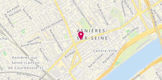 Plan de Nathalie ZEITOUN COHEN - Psychologue, 101 avenue de la Marne, 92600 Asnières-sur-Seine