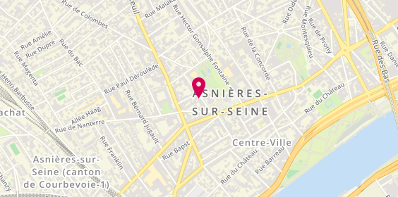 Plan de BRICKS Juliette, 3 Rue Auguste Mayet, 92600 Asnières-sur-Seine