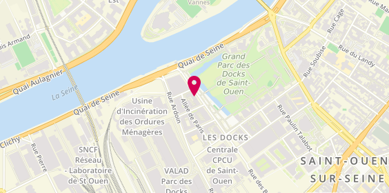 Plan de ZERROUGUI Zineb, 12 Bis Rue Bateliers, 93400 Saint Ouen