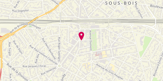 Plan de Reghina Urs, 10 Rue Isidore Nerat, 93600 Aulnay-sous-Bois