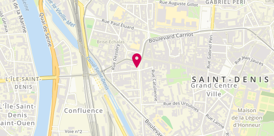 Plan de MECHERI Zohra, 47 Boulevard Jules Guesde, 93200 Saint-Denis