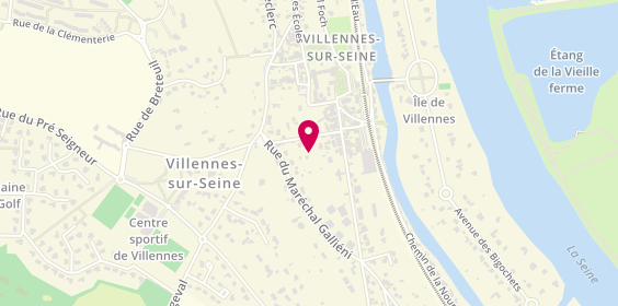 Plan de SIERRA Tania, 69 Rue de la Ravine, 78670 Villennes-sur-Seine