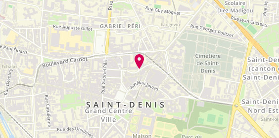 Plan de Faredj Mahiou, 6 Rue Albert Walter, 93200 Saint-Denis