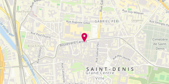 Plan de MORENO Francis, 15 Bis Boulevard Carnot, 93200 Saint-Denis