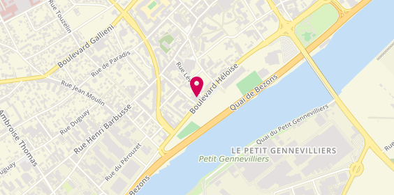 Plan de Héloïse Hernert, Neuropsychologue, 82 Boulevard Héloïse, 95100 Argenteuil