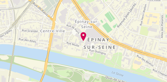 Plan de Maison de Santé d'Épinay-Sur-Seine, Cabinet du Dr Martin le Dref
Maison de Sante d'Epinay
1 Place du Docteur Jean Tarrius, 93806 Épinay-sur-Seine